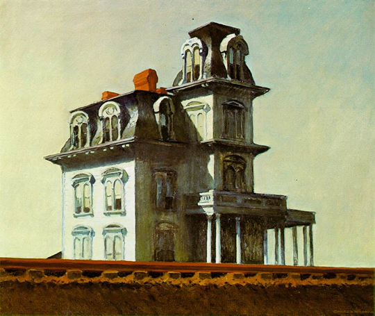 House by the Railroad - E. Hopper