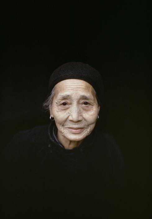 CHINA. Retired woman. 1979.