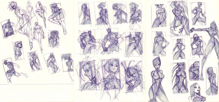 Iterative Drawing ou comment progresser en dessin