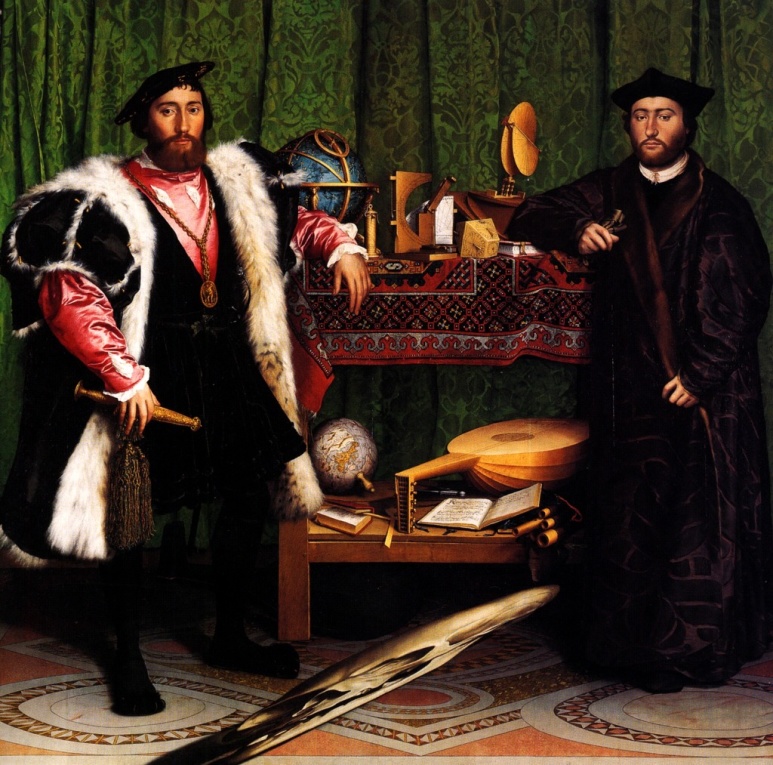 Les Ambassadeurs - Hans Holbein, 1533