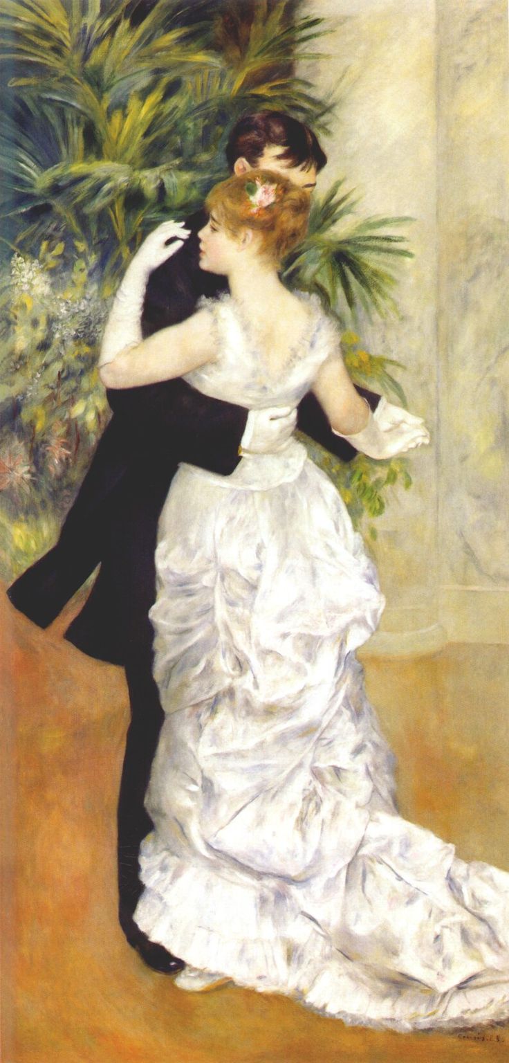 Danse à la ville - Renoir, 1883