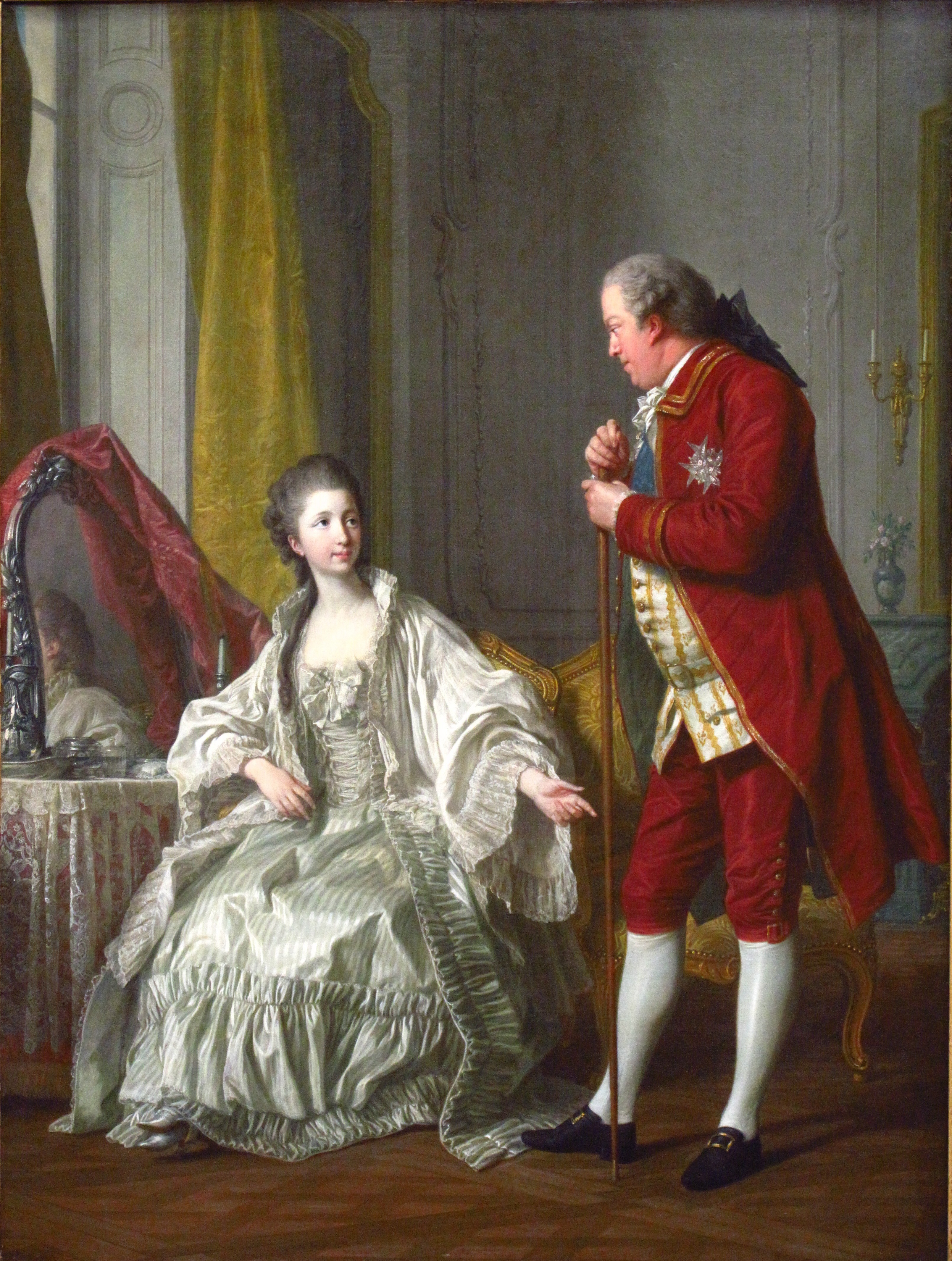  Le Marquis de Marigny et sa femme - Louis Michel Van Loo, 1769