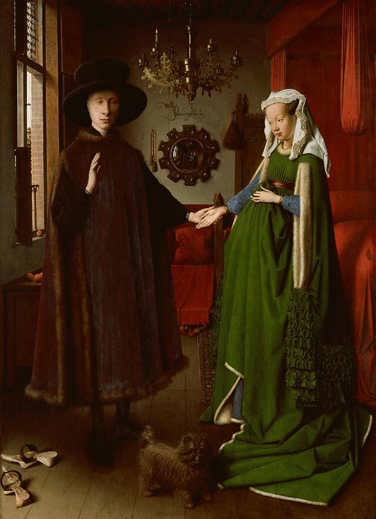 Les Epoux Arnolfini - Jan Van Eyck, 1434