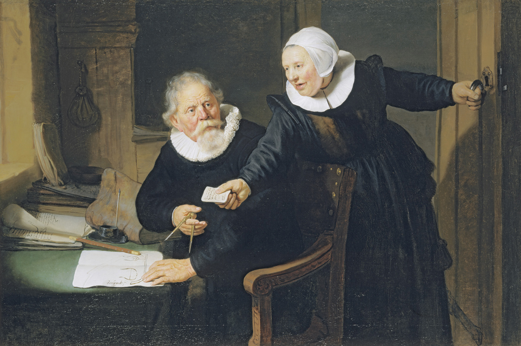 Jan Rikcjsen et son épouse Griet Jans dit Le constructeur de bateau - Rembrandt, 1633