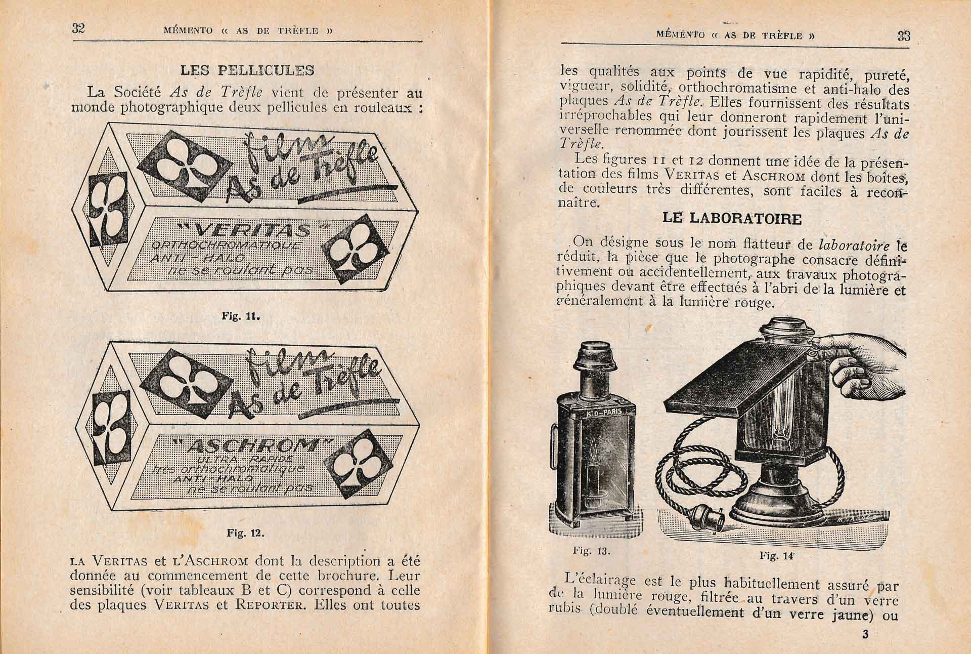 Page 30 et 31 du "Memento As de trèfle"