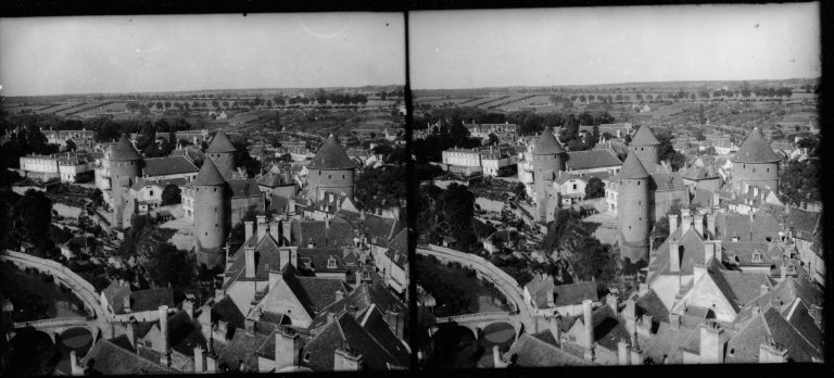 Faire revivre des photos anciennes #2 : Vacances à Semur-en-Auxois