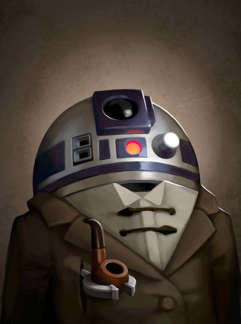 Starwars – Portrait dans le style victorien par Greg Peltz