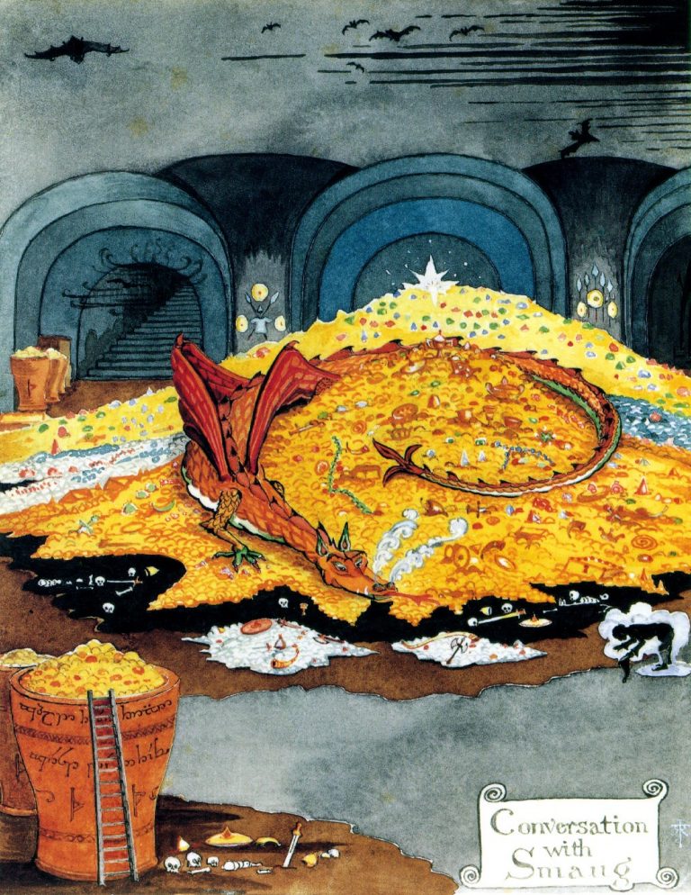 Tolkien c’est aussi des dessins magnifiques