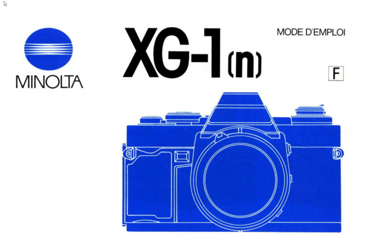 Test : Minolta XG-1, un appareil semi-intéressant
